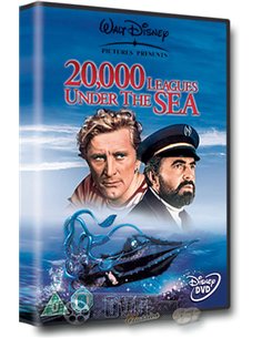 20,000 Leagues Under The Sea - Kirk Douglas, James Mason - DVD (1954)