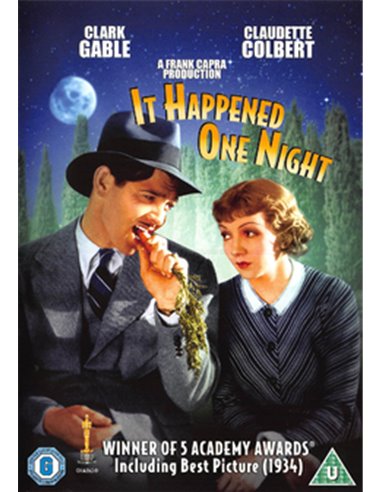It Happened One Night - Clark Gable, Claudette Colbert – DVD (1934)