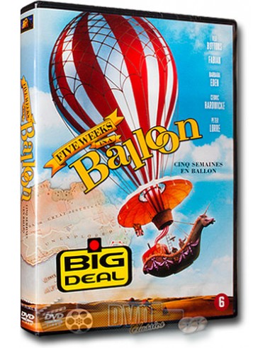 Five Weeks in a Balloon - Peter Lorre, Red Buttons - DVD (1962)