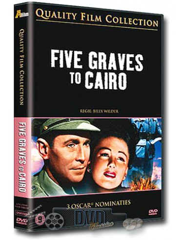 Five Graves to Cairo - Anne Baxter - Billy Wilder - DVD (1943)