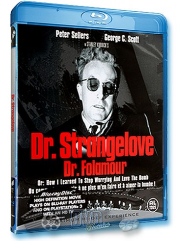 Dr. Strangelove - Peter Sellers - Stanley Kubrick - Blu-Ray (1964)