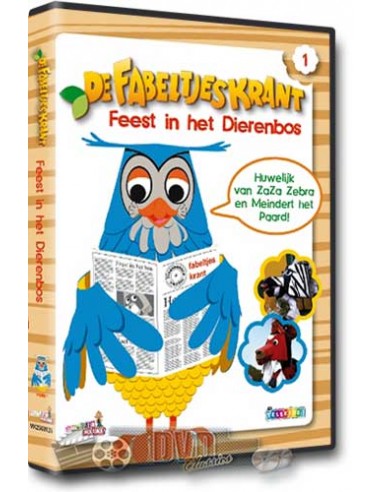 Fabeltjeskrant - Feest in het dierenbos - DVD (2011)