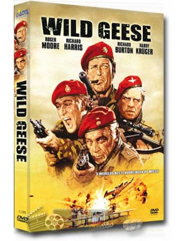 The Wild Geese - Roger Moore, Richard Burton - DVD (1978)