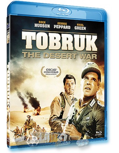 Tobruk - George Peppard, Rock Hudson, Jack Watson - Blu-Ray (1967)