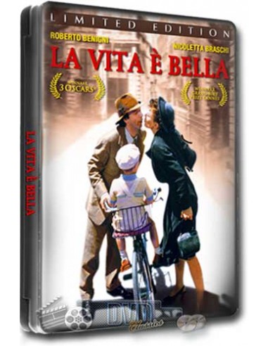 La Vita e Bella - Roberto Benigni - DVD (1997) Steelbook