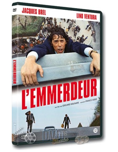 L'emmerdeur - Jacques Brel, Lino Ventura - DVD (1973)