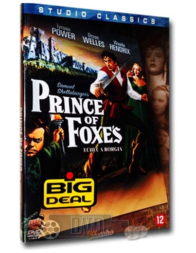 Prince of Foxes - Orson Welles, Tyrone Power - DVD (1949)
