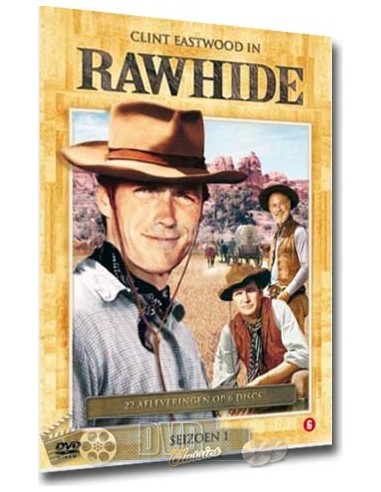 Rawhide - Seizoen 1 (6DVD) - Clint Eastwood - DVD (1959)