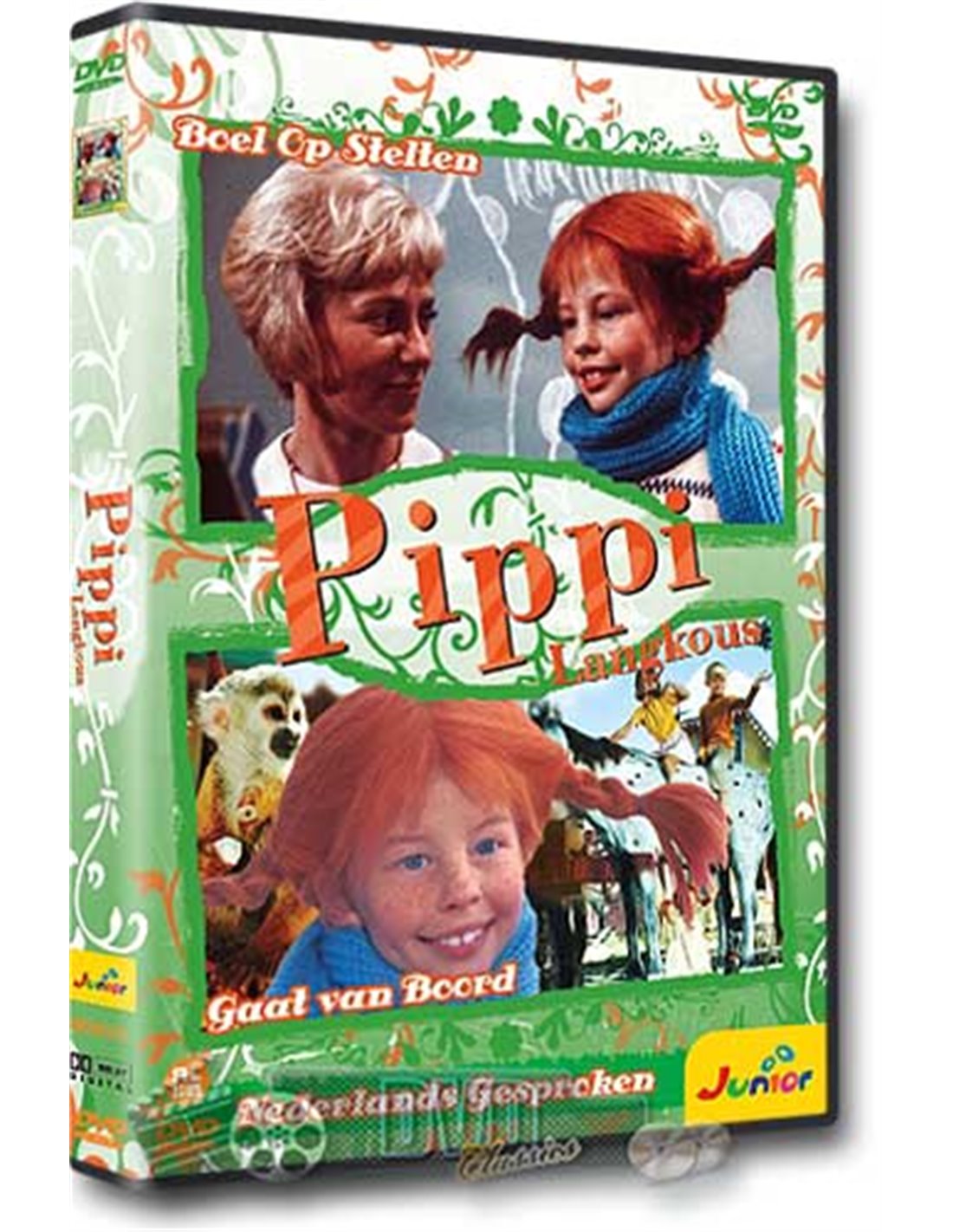 Pippi Langkous Boel op Stelten / Gaat van Boord DVD (1969) Pippi Langkous Boel op Stelten / Gaat van Boord DVD (1969)