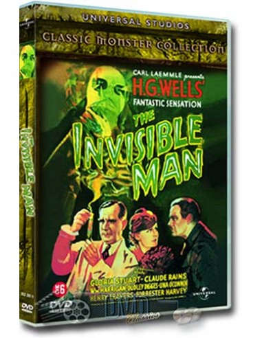 The Invisible Man - Claude Rains - DVD (1933)