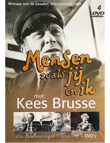 Mensen zoals jij en ik - Kees Brusse [4DVD] - DVD (1981)