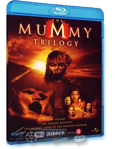 The Mummy Trilogy 1-3 - Brendan Fraser, Jet Li, Rachel Weisz - Blu-Ray