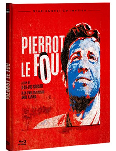 Pierrot Le Fou - Jean Paul Belmondo - Blu-Ray (1965)