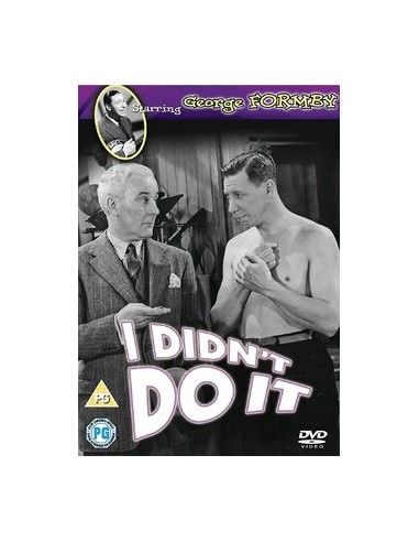 I Didn't Do It - George Formby - DVD (1945)