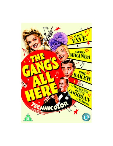 The Gangs All Here - Alice Faye, Carmen Miranda - DVD (1943)