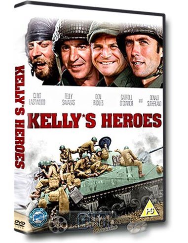 Clint Eastwood - Kelly's Heroes - Telly Savalas - DVD (1970)