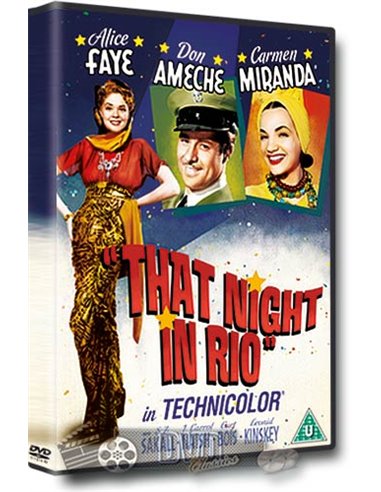 That Night In Rio - Alice Faye, Don Ameche - DVD (1941)