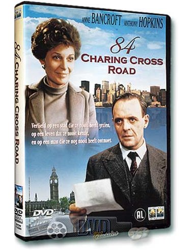 84 Charing Cross Road - Anne Bancroft, Anthony Hopkins - DVD (1987)