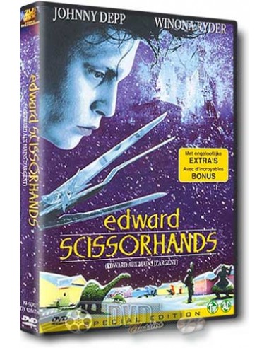 Edward Scissorhand - Johnny Depp, Winona Ryder - DVD (1990)