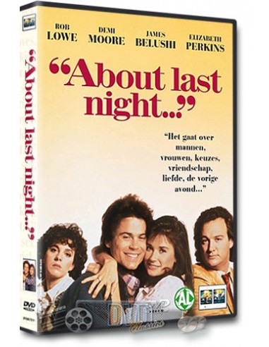 About Last Night - Demi Moore, Rob Lowe - DVD (1986)