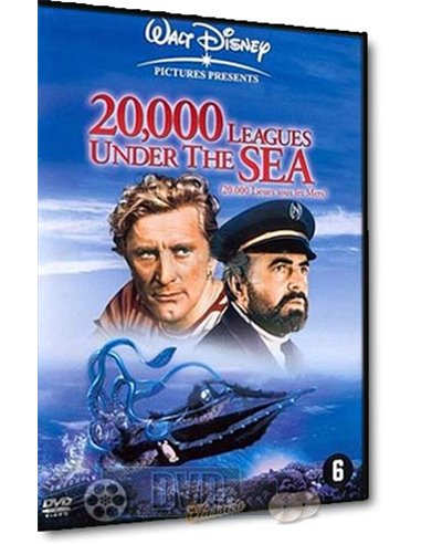 20,000 Leagues Under The Sea - Kirk Douglas, James Mason - DVD (1954)