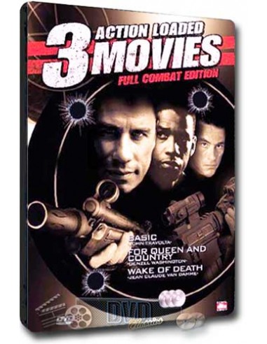 3 Action Loaded Movies Full Combat Edition [3DVD] Steelbook