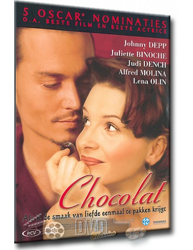 Chocolat - Carrie-Anne Moss, Johnny Depp, Lena Olin, Juliette Binoche - DVD (2000)